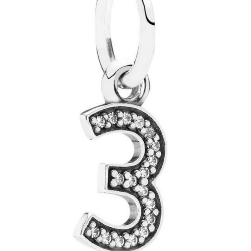 Pandora #3 dangle charm